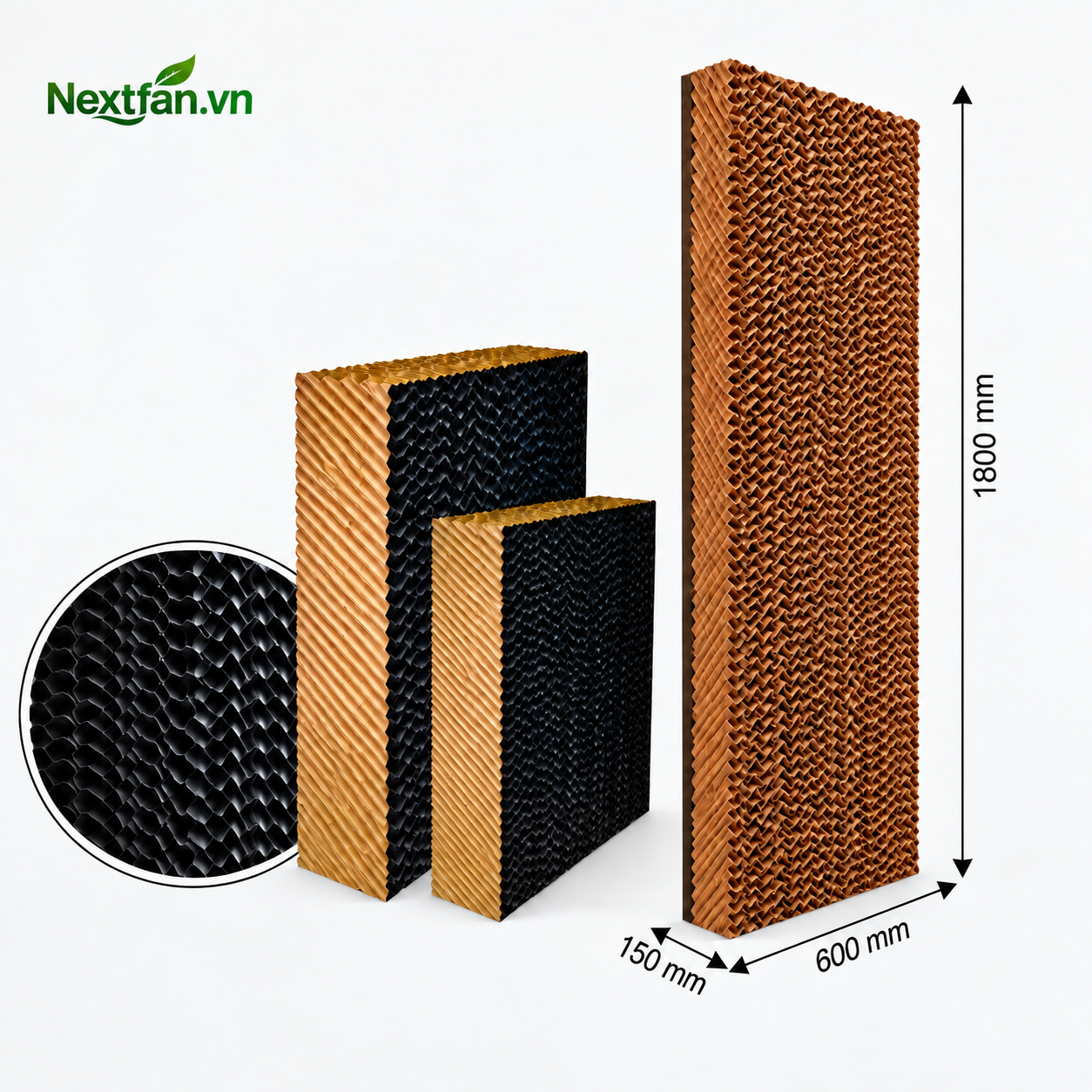 Làm mát nhà xưởng ở vùng nóng ẩm: cooling pad hay giải pháp khác? 3 Tấm làm mát cooling pad