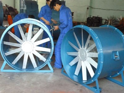Quạt Công Nghiệp, Hệ Thống Hút Bụi & Thông Gió 35 Quạt hướng trục Nextfan
