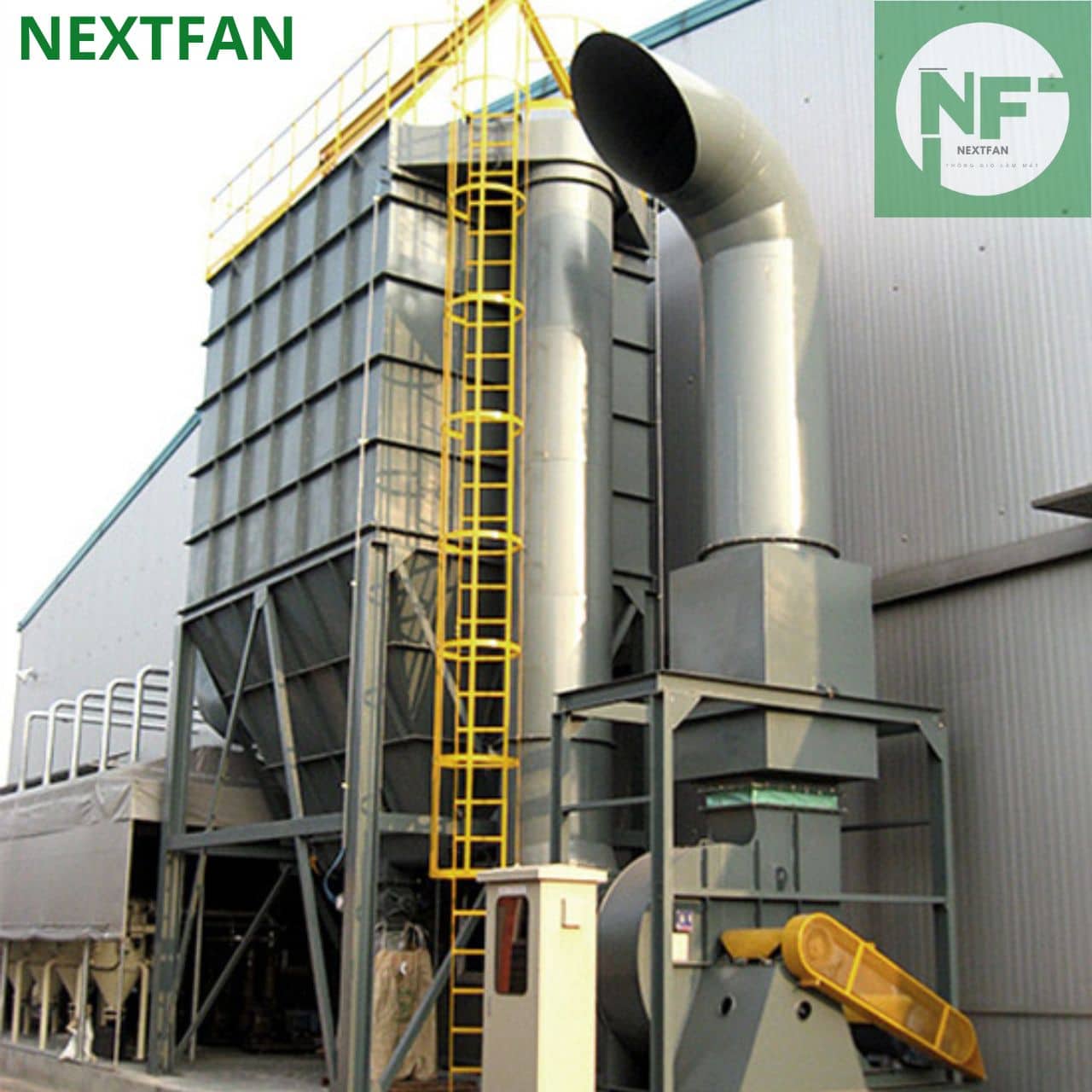 Quạt Công Nghiệp, Hệ Thống Hút Bụi & Thông Gió 38 Hệ thống hút bụi Nextfan