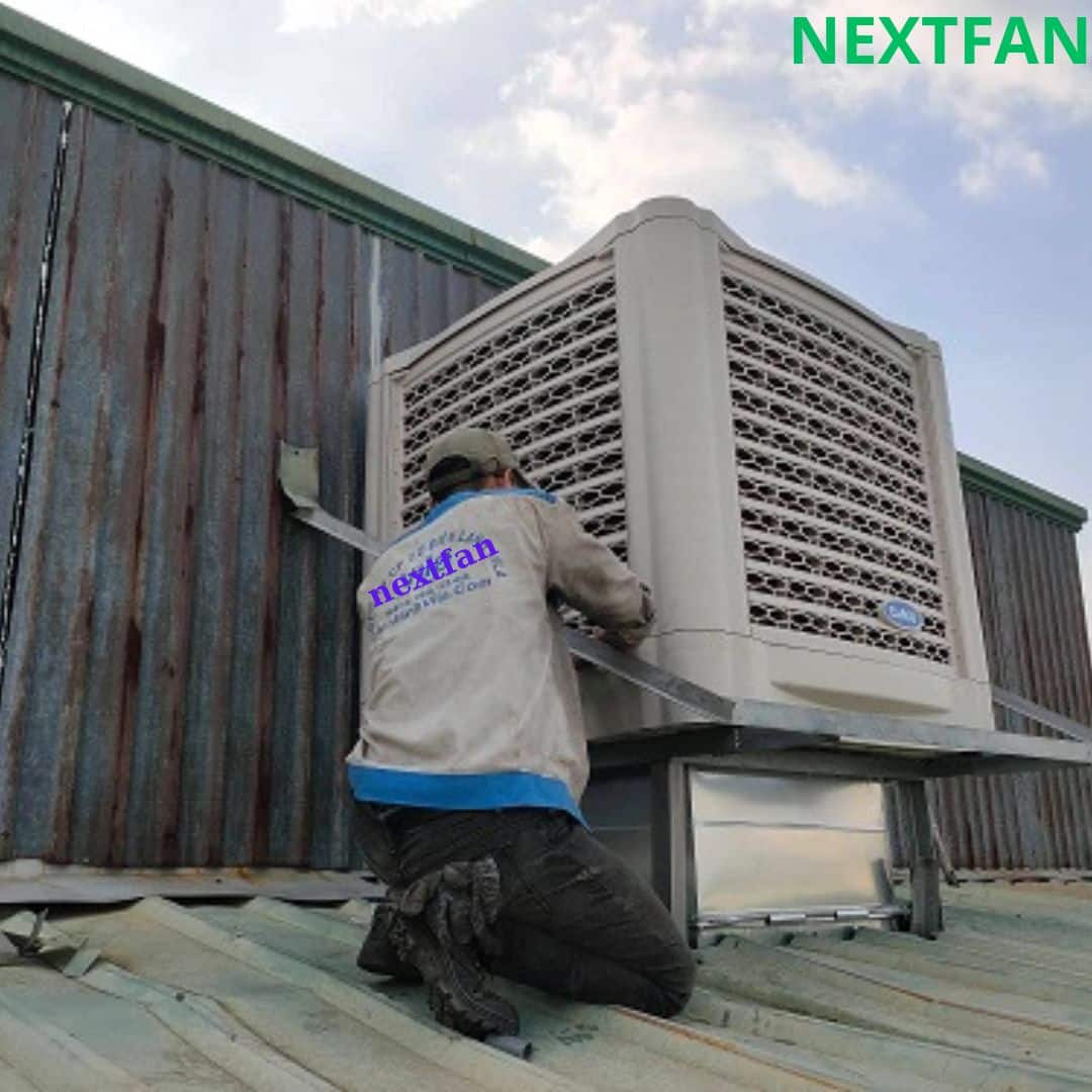 Quạt Công Nghiệp, Hệ Thống Hút Bụi & Thông Gió 37 Quạt hơi nước Nextfan
